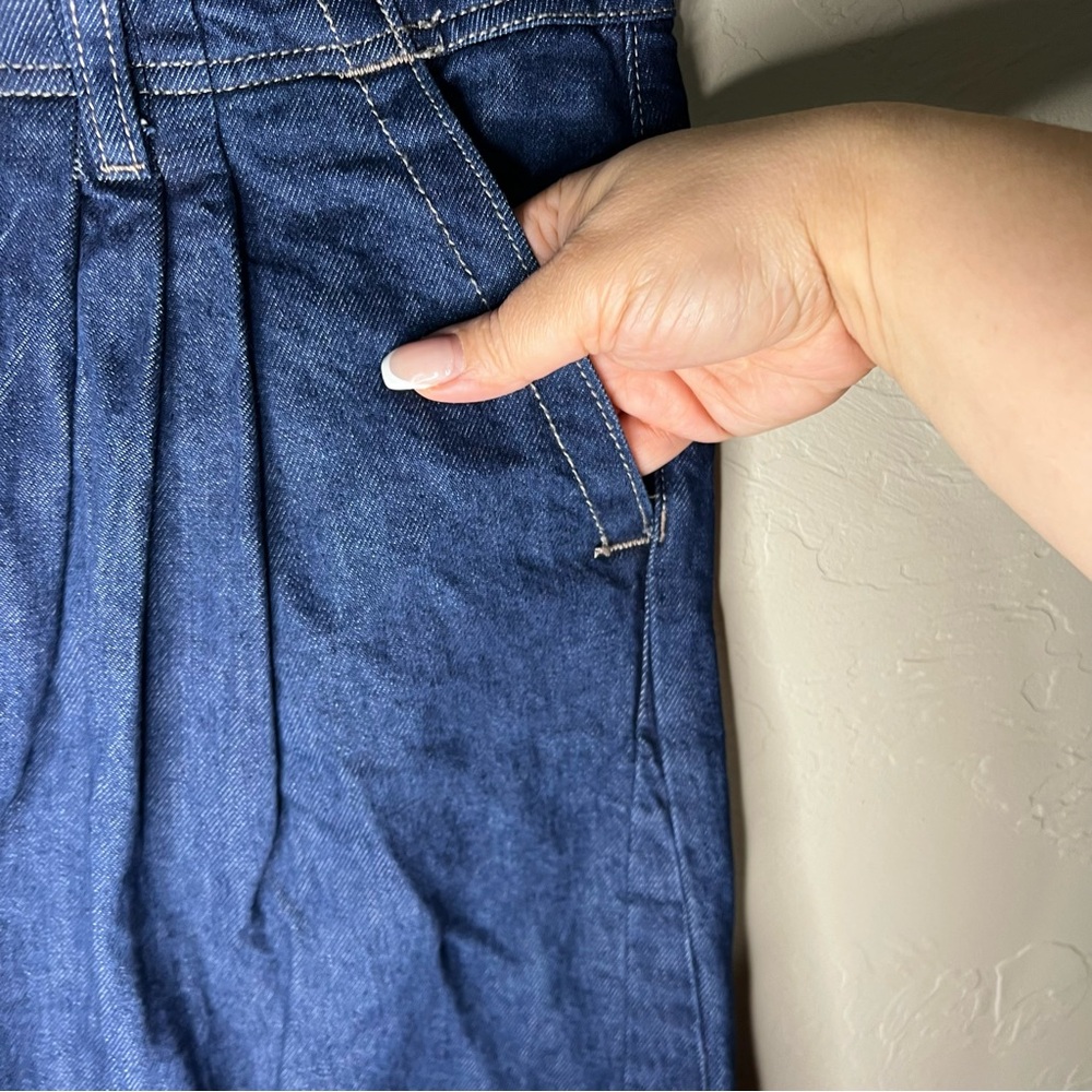 NWT We The Free Equinox Exaggerated Wide‎ Leg Trouser Denim Jeans - Picture 8 of 16